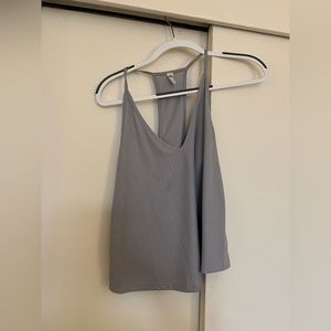 Grey/Blue Free People Tank